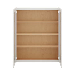 J&K Pure B5 Wall Glass Cabinet - 36" W x 42" H (No Glass Insert)