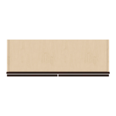 J&K Java Coffee S1 Wall Glass Cabinet - 36" W x 42" H (No Glass Insert)