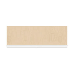 J&K Pure B5 Wall Glass Cabinet - 36" W x 42" H (No Glass Insert)