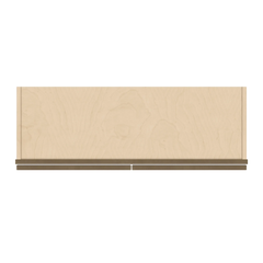 J&K Hazel H8 Wall Glass Cabinet - 36" W x 42" H (No Glass Insert)