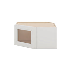 J&K Pure B5 Wall Diagonal Glass Insert- 24" W x 12" H (No Glass Insert)