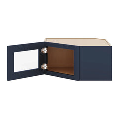 J&K Naval B7 Wall Diagonal Glass Insert- 24" W x 12" H (No Glass Insert)