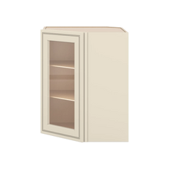 J&K Pearl Glazed H9 Wall Diagonal Glass Insert- 24" W x 30" H (No Glass Insert)