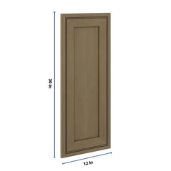 J&K Hazel H8 Dummy Insert Door Glass 12" W x 30" H