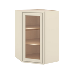 J&K Pearl Glazed H9 Wall Diagonal Glass Insert- 24" W x 36" H (No Glass Insert)