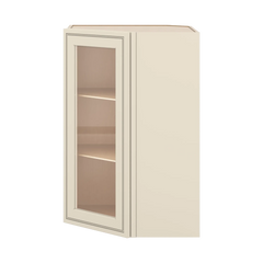 J&K Pearl Glazed H9 Wall Diagonal Glass Insert- 24" W x 36" H (No Glass Insert)