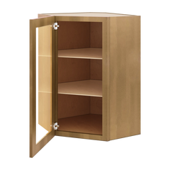 J&K Butterscotch B8 Wall Diagonal Glass Insert- 24" W x 36" H (No Glass Insert)