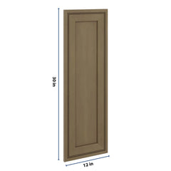 J&K Hazel H8 Dummy Insert Door Glass 12" W x 36" H