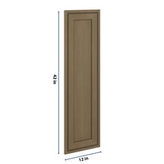 J&K Hazel H8 Dummy Insert Door Glass 12" W x 42" H