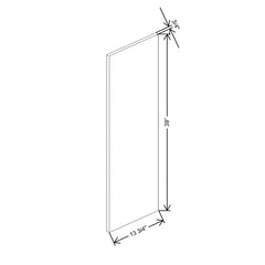 Fabuwood Ovela Catalina Ida 1 11 1/2" W X 38 1/2" H X 3/4" D Wainscot Panel