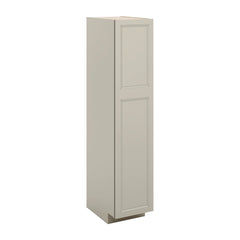 J&K Pebble B6 Pantry w/Roll-Out Trays 18" W x 84" H x 27" D
