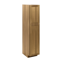 J&K Butterscotch B8 Pantry w/Roll-Out Trays 18" W x 84" H x 27" D