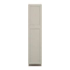 J&K Pebble B6 Pantry w/Roll-Out Trays 18" W x 84" H x 27" D