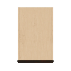 J&K Espresso K8 Pantry w/Roll-Out Trays 18" W x 84" H x 27" D