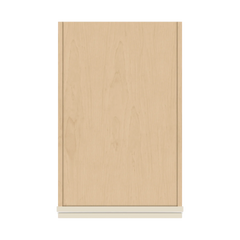 J&K Pearl Glazed H9 Pantry w/Roll-Out Trays 18" W x 84" H x 27" D