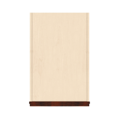 J&K Mahogany J5 Pantry w/Roll-Out Trays 18" W x 84" H x 27" D