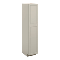 J&K Pebble B6 Pantry w/Roll-Out Trays 18" W x 90" H x 27" D