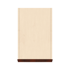 J&K Mahogany J5 Pantry w/Roll-Out Trays 18" W x 90" H x 27" D