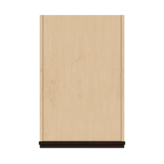 J&K Espresso K8 Pantry w/Roll-Out Trays 18" W x 90" H x 27" D