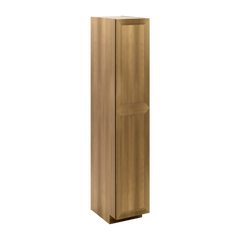 J&K Butterscotch B8 Pantry w/Roll-Out Trays 18" W x 96" H x 27" D