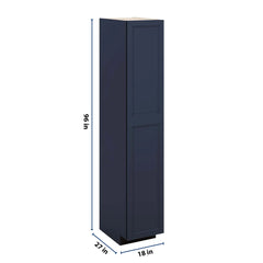 J&K Naval B7 Pantry w/Roll-Out Trays 18" W x 96" H x 27" D