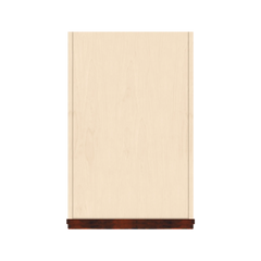 J&K Mahogany J5 Pantry w/Roll-Out Trays 18" W x 96" H x 27" D