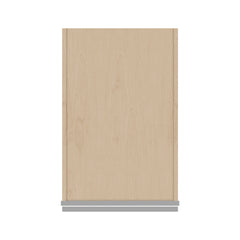 J&K Castle Grey S5 Pantry w/Roll-Out Trays 18" W x 96" H x 27" D