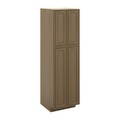 J&K Hazel H8 Pantry w/Roll-Out Trays 24" W x 84" H x 27" D