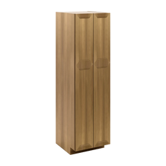 J&K Butterscotch B8 Pantry w/Roll-Out Trays 24" W x 84" H x 27" D