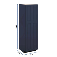 J&K Naval B7 Pantry w/Roll-Out Trays 24" W x 84" H x 27" D