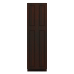 J&K Java Coffee S1 Pantry w/Roll-Out Trays 24" W x 84" H x 27" D