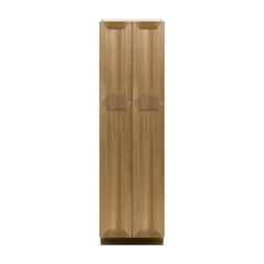 J&K Butterscotch B8 Pantry w/Roll-Out Trays 24" W x 84" H x 27" D