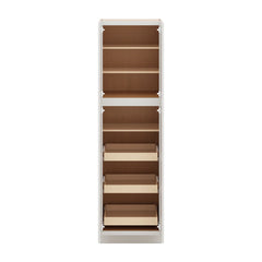 J&K Pure B5 Pantry w/Roll-Out Trays 24" W x 84" H x 27" D