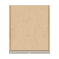 J&K Pebble B6 Pantry w/Roll-Out Trays 24" W x 84" H x 27" D