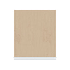J&K White Shaker S8 Pantry w/Roll-Out Trays 24" W x 84" H x 27" D