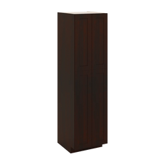 J&K Java Coffee S1 Pantry w/Roll-Out Trays 24" W x 90" H x 27" D