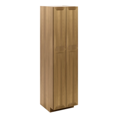 J&K Butterscotch B8 Pantry w/Roll-Out Trays 24" W x 90" H x 27" D