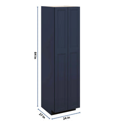 J&K Naval B7 Pantry w/Roll-Out Trays 24" W x 90" H x 27" D