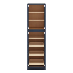 J&K Naval B7 Pantry w/Roll-Out Trays 24" W x 90" H x 27" D