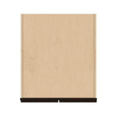 J&K Espresso K8 Pantry w/Roll-Out Trays 24" W x 90" H x 27" D
