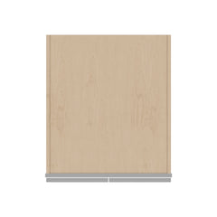 J&K Castle Grey S5 Pantry w/Roll-Out Trays 24" W x 90" H x 27" D