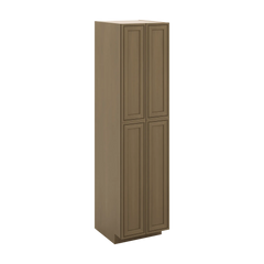 J&K Hazel H8 Pantry w/Roll-Out Trays 24" W x 96" H x 27" D