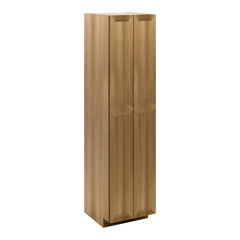 J&K Butterscotch B8 Pantry w/Roll-Out Trays 24" W x 96" H x 27" D