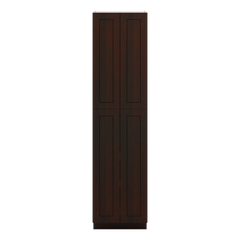 J&K Java Coffee S1 Pantry w/Roll-Out Trays 24" W x 96" H x 27" D