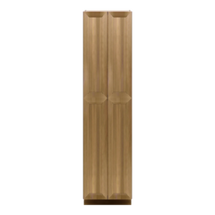 J&K Butterscotch B8 Pantry w/Roll-Out Trays 24" W x 96" H x 27" D