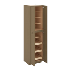J&K Hazel H8 Pantry w/Roll-Out Trays 24" W x 96" H x 27" D