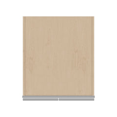 J&K Castle Grey S5 Pantry w/Roll-Out Trays 24" W x 96" H x 27" D