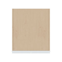 J&K White Shaker S8 Pantry w/Roll-Out Trays 24" W x 96" H x 27" D