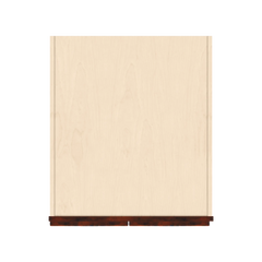 J&K Mahogany J5 Pantry w/Roll-Out Trays 24" W x 96" H x 27" D