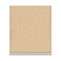 J&K Pebble B6 Pantry w/Roll-Out Trays 24" W x 96" H x 27" D